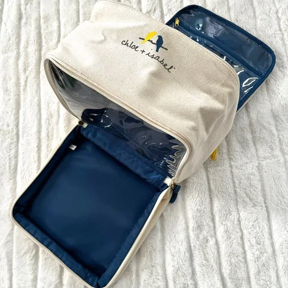 Chloe + Isabel Extra Large Jewelry Cosmetic Case (Natural) - Picture 12 of 12